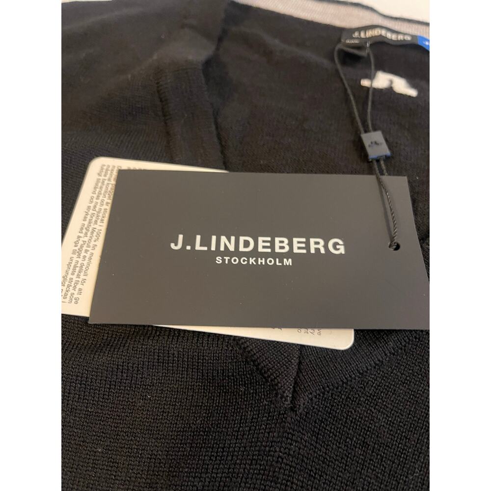 NWT: J. Lindeberg Lyman Tour Merino V-neck Golf Sweater XXL - Picture 7 of 16